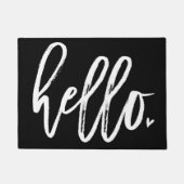 hallo wit script deurmat (Voorkant)