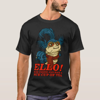 Hallo Worm Kom binnen en drink een lekkere kop the T-shirt