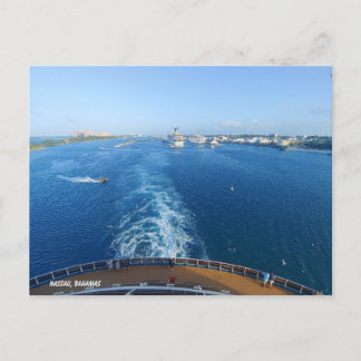 Hallo Zee Tot ziens Nassau, Briefkaart