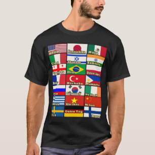 Hallo Zeg maar in 21 verschillende talen schattig  T-shirt