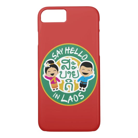 Hallo Zeg maar in LAOS Case-Mate iPhone Case (Achterkant)