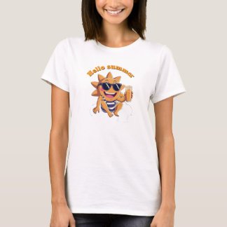 Hallo zomer baby body t-shirt