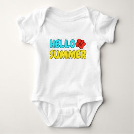 Hallo Zomer Baby Jersey Bodysuit