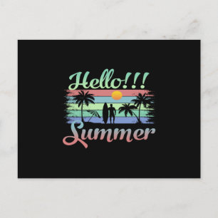 Hallo Zomer Briefkaart