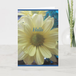 Hallo Zomer FLoral Kaart