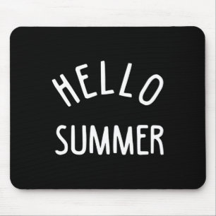 Hallo Zomer Grappige Zomer Vakantie Strand Gift Va Muismat