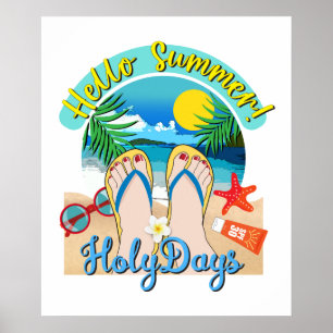 hallo zomer - Heilige Dagen Poster