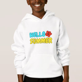 Hallo Zomer Kids Pullover Hoodie