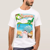 Hallo zomer t-shirt (Voorkant)