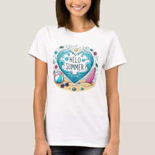 Hallo zomer t-shirt