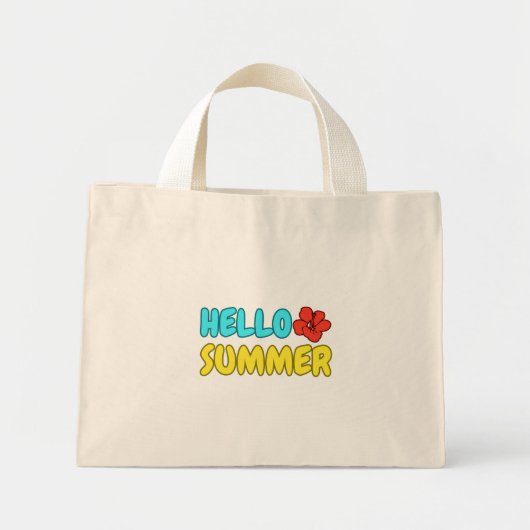 Hallo Zomer Tiny Tote (Voorkant)