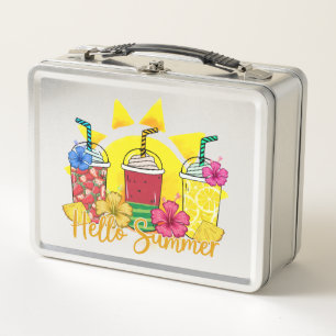 Hallo zomer   Verfrissende tropische fruitsmoothie