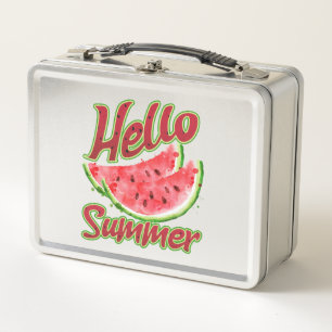 Hallo zomer   Waterverf Watermelon Design