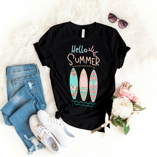Hallo Zomer Women's Beach Vibe T-shirt
