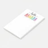 hallo zomerananas post-it® notes (Schuin)