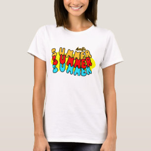 hallo zomerontwerp t-shirt