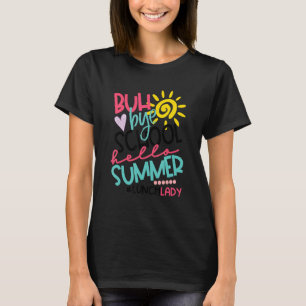 hallo zomerse gelukkige dag van de schooldag L T-shirt
