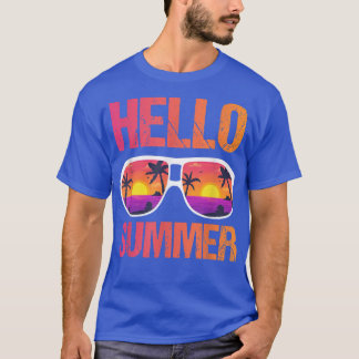hallo zomervakantie t-shirt