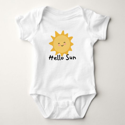 Hallo zon romper (Voorkant)