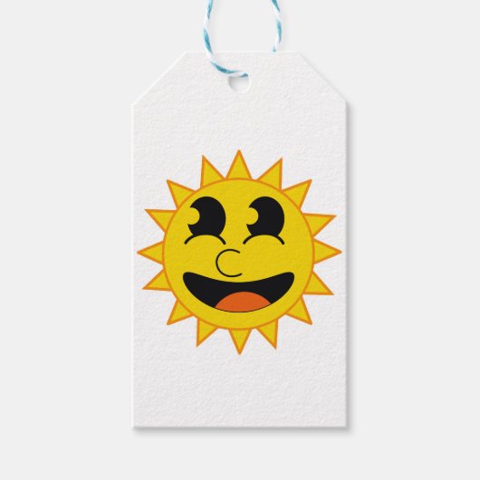 Hallo Zonneschijn Cadeaulabel (Voorkant)
