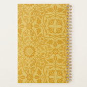 Hallo Zonneschijn Gouden Gele Bloem Planner (Achterkant)