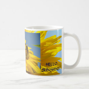 Hallo Zonneschijn! Koffiemok Zonnebloemen Koffieko