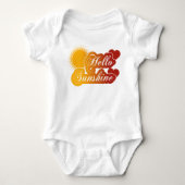 Hallo Zonneschijn Leuk Romper (Voorkant)