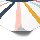 Hallo Zonneschijn Poster (Hoek)