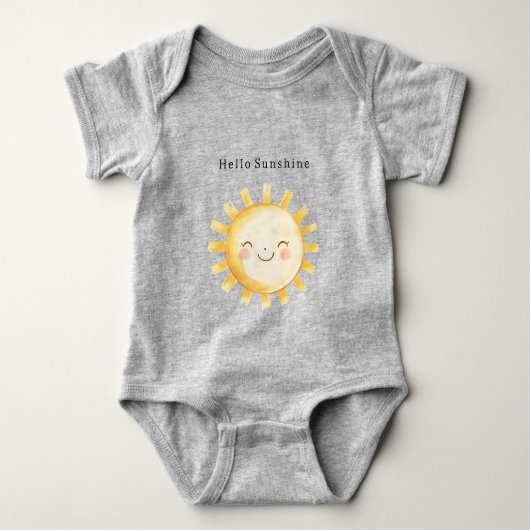 Hallo Zonneschijn Romper (Voorkant)