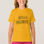 hallo zonneschijn T shirt (Voorkant)