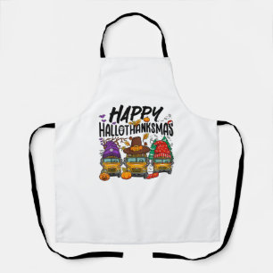 HalloBedanktMas Halloween Thanksgiving Christmas S Schort