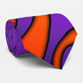 HALLOEEN COLORED STRIPES STROPDAS (Opgerold)