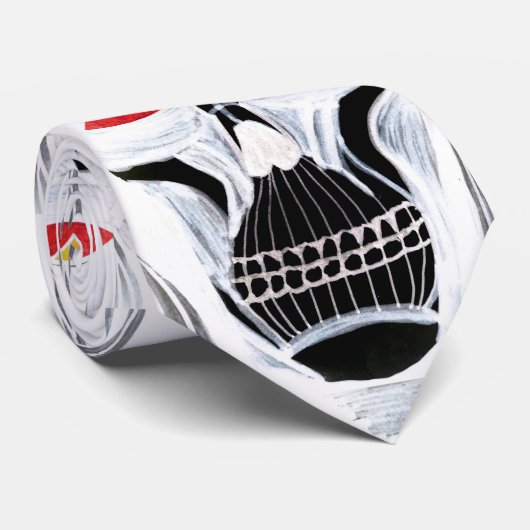 HALLOEEN GRIM REAPERS GHOST stropdas (Opgerold)