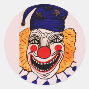 HALLOEEN NACHT SCARY CLOWN sticker