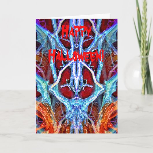 HALLOEEN SPIRIT IN HET VERDRAG KAART (Voorkant)