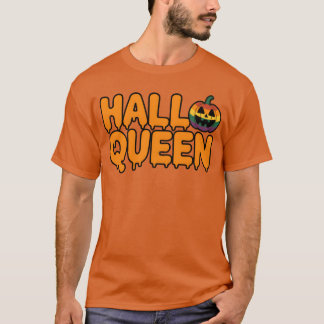 Halloqueen Grappig Halloween LGBTQ Pompoen cadeau T-shirt