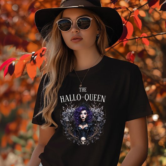 Halloqueen Halloween Tri-Blend Shirt