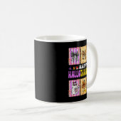 Hallothanksmas Coquette Bow Halloween Thanksgiving Koffiemok (Voorkant rechts)