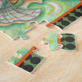 HALLOUEZ EVE WITCH ET HORSE INTERLOCKING PUZZLE (Côté)