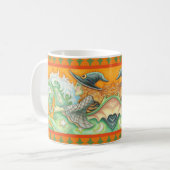 HALLOUS EVE WITCH ET HORSE CLASSIC MUG Orange (Devant gauche)