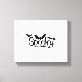 Halloweed Funny Hippie Pumpkin Halloween Canvas Afdruk (Voorkant)