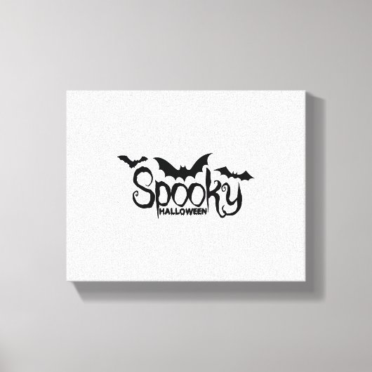 Halloweed Funny Hippie Pumpkin Halloween Canvas Afdruk (Voorkant)