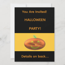 HALLOWEEEN FEest Uitnodiging