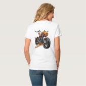 Halloween2003 Harley-Davidson Softail Night Train  T-shirt (Achterkant volledig)