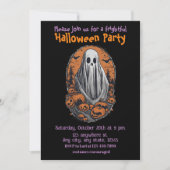 Halloween, 10 esprit, éffrayant, invitation à la f (Devant)