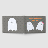 Halloween 1er Anniversaire de fête Livre d'invité (Complet)