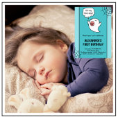 Halloween 1er anniversaire invitation spider web g