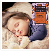 Halloween 1er anniversaire invitations automne cit