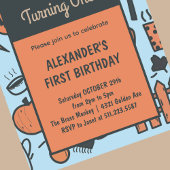 Halloween 1er anniversaire invitations automne cit