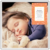 Halloween 1er anniversaire invitations automne ora